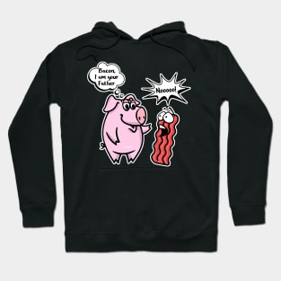 Bacon I'm Your Father Bacon and Pig Hoodie